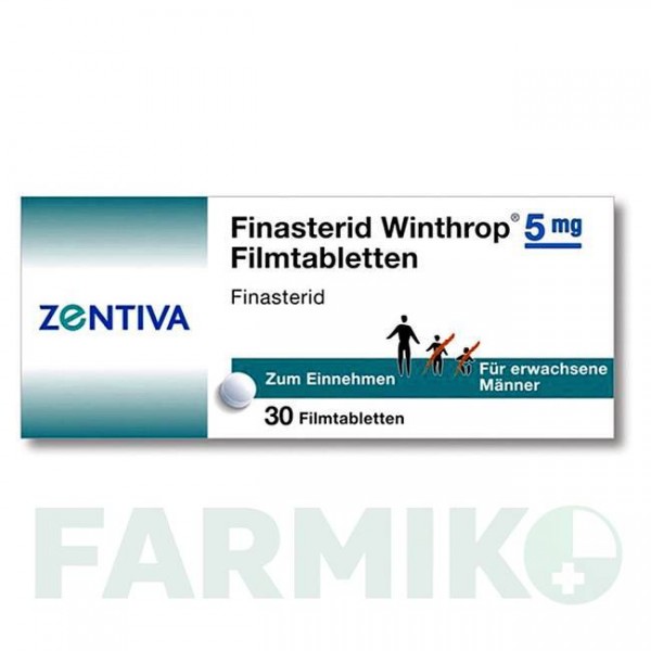 ФИНАСТЕРИД (FINASTERID) 5 мг таблетки 100 шт - Финастерид ZENTIVA