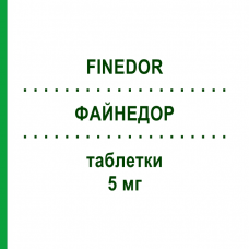 ФАЙНЕДОР (FINEDOR) 5 мг таблетки 15 шт - Финастерид LANOVA FARMACEUTICI