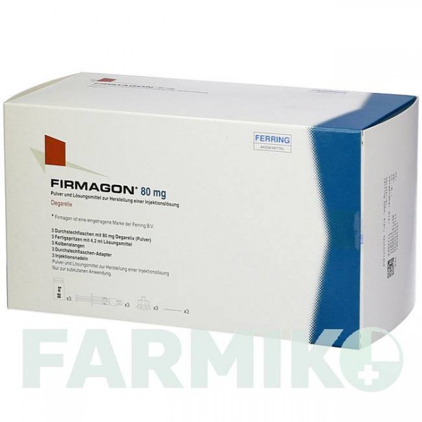 ФІРМАГОН (FIRMAGON) 80 мг порошок 3 шт - Дегарелікс KOHLPHARMA
