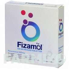 ФИЗАМОЛ (FIZAMOL) 500 мг таблетки 12 шт - Парацетамол ACCORD HEALTHCARE
