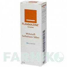 ФЛАММАЗИН (FLAMMAZINE) крем 80 г - Сульфадиазин серебра ALLIANCE PHARMA