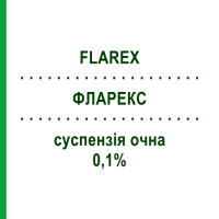 ФЛАРЕКС (FLAREX) 0,1% суспензия глазная 5 мл - Фторметолон IMMEDICA PHARMA