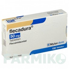 ФЛЕКАДУРА (FLECADURA) 50 мг таблетки 100 шт - Флекаинид VIATRIS