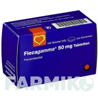 ФЛЕКАГАММА (FLECAGAMMA) 50 мг таблетки 100 шт - Флекаїнід AAA - PHARMA