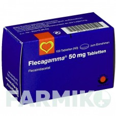 ФЛЕКАГАММА (FLECAGAMMA) 50 мг таблетки 100 шт - Флекаїнід AAA - PHARMA