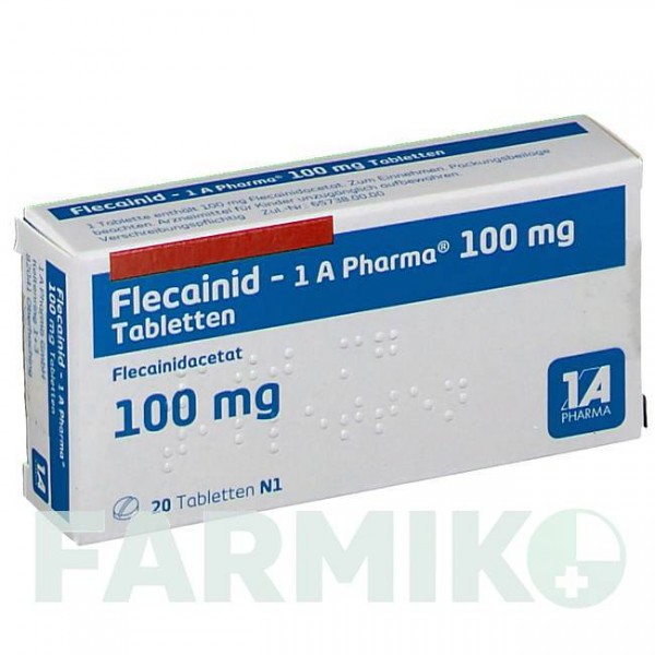 ФЛЕКАИНИД (FLECAINID) 100 мг таблетки 20 шт - Флекаинид 1 A PHARMA