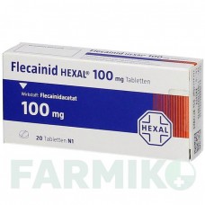 ФЛЕКАИНИД (FLECAINID) 100 мг таблетки 20 шт - Флекаинид HEXAL