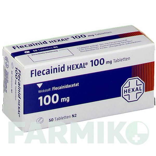 ФЛЕКАИНИД (FLECAINID) 100 мг таблетки 50 шт - Флекаинид HEXAL