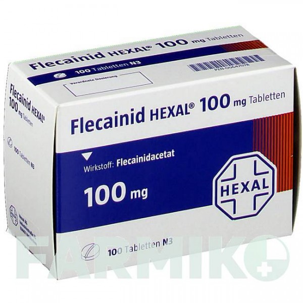 ФЛЕКАИНИД (FLECAINID) 100 мг таблетки 100 шт - Флекаинид HEXAL