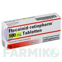 ФЛЕКАЇНІД (FLECAINID) 100 мг таблетки 20 шт - Флекаїнід RATIOPHARM