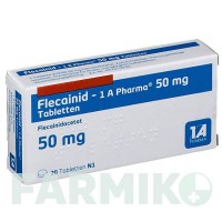 ФЛЕКАЇНІД (FLECAINID) 50 мг таблетки 20 шт - Флекаїнід 1 A PHARMA