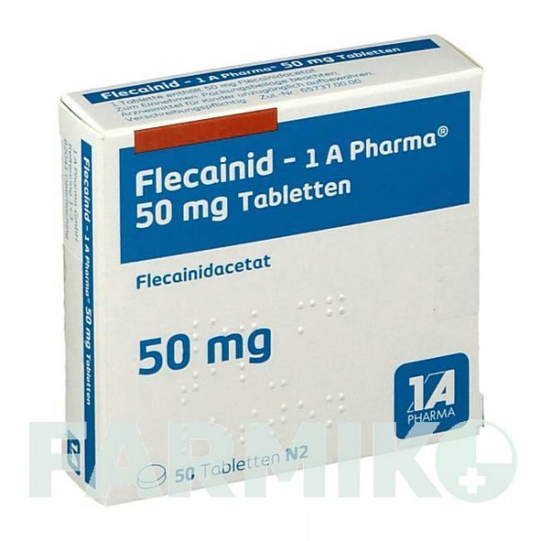 ФЛЕКАИНИД (FLECAINID) 50 мг таблетки 50 шт - Флекаинид 1 A PHARMA