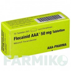 ФЛЕКАИНИД (FLECAINID) 50 мг таблетки 50 шт - Флекаинид AAA - PHARMA