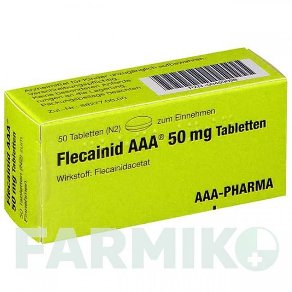 ФЛЕКАИНИД (FLECAINID) 50 мг таблетки 50 шт - Флекаинид AAA - PHARMA