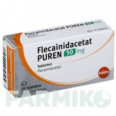 ФЛЕКАЇНІДАЦЕТАТ (FLECAINIDACETAT) 50 мг таблетки 20 шт - Флекаїнід PUREN PHARMA