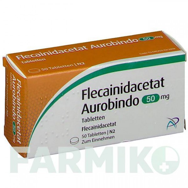 ФЛЕКАЇНІДАЦЕТАТ (FLECAINIDACETAT) 50 мг таблетки 50 шт - Флекаїнід PUREN PHARMA