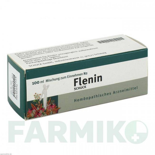 ФЛЕНИН (FLENIN) капли 100 мл - Гомеопатия SCHUCK