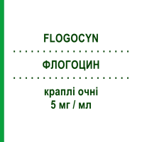ФЛОГОЦИН (FLOGOCYN) 5 мг/мл краплі очні 10 мл - Хлорамфенікол THEA FARMA