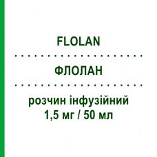ФЛОЛАН (FLOLAN) 1,5 мг/50 мл розчин інфузійний 1 шт - Епопростенол GLAXOSMITHKLINE