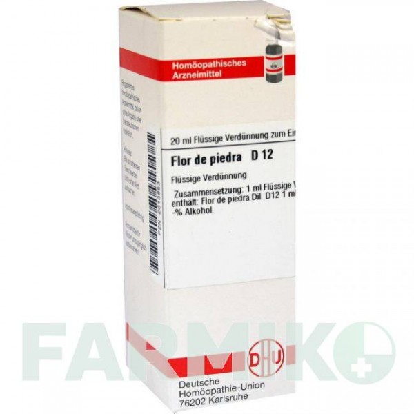 ФЛОР (FLOR) D 12 раствор 20 мл - Гомеопатия DHU