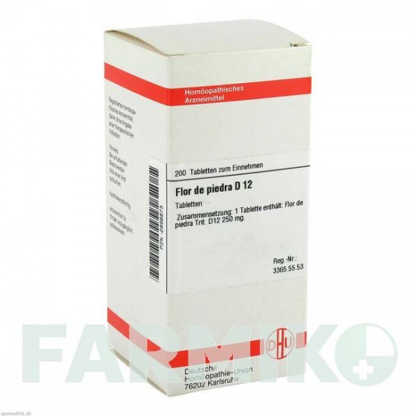 ФЛОР (FLOR) D 12 таблетки 200 шт - Гомеопатия DHU