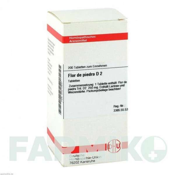 ФЛОР (FLOR) D 2 таблетки 200 шт - Гомеопатия DHU