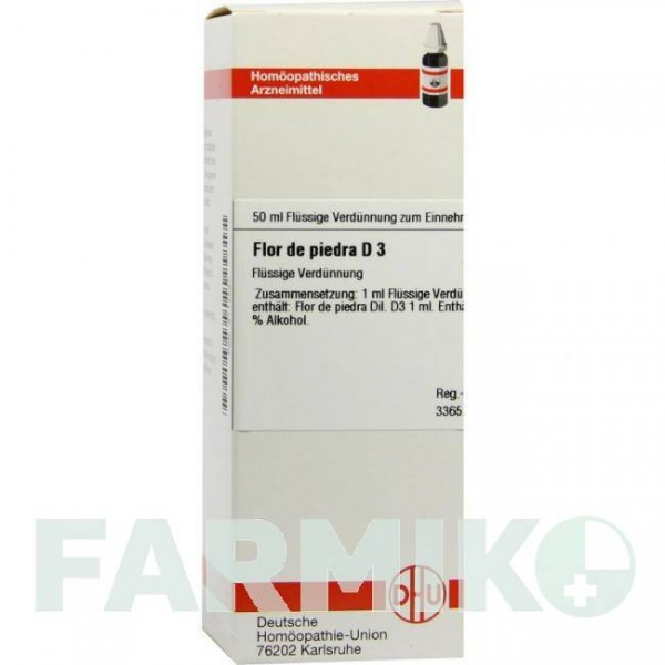 ФЛОР (FLOR) D 3 раствор 50 мл - Гомеопатия DHU