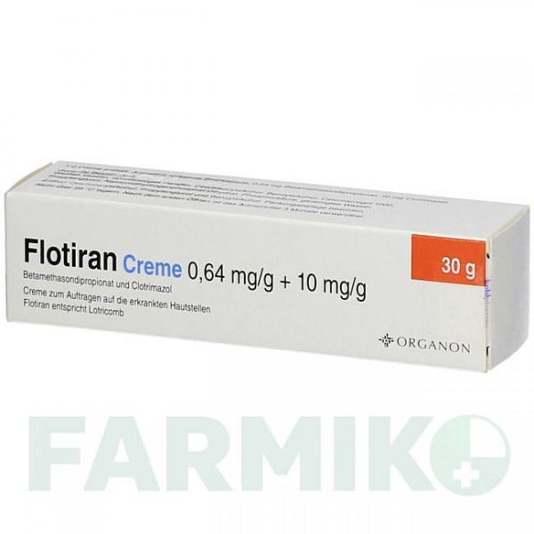 ФЛОТИРАН (FLOTIRAN) крем 30 г - Имидазол-триазол, Кортикостероид KOHLPHARMA