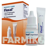 ФЛОКСАЛ (FLOXAL) 3 мг/мл + 3 мг/г пакет 1 шт - Офлоксацин DR.GERHARD MANN