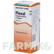 ФЛОКСАЛ (FLOXAL) капли 5 мл - Офлоксацин EURIMPHARM