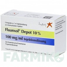 ФЛЮАНКСОЛ (FLUANXOL) 10% розчин 5x1 мл - Флупентиксол ACA MULLER-ADAG PHARMA