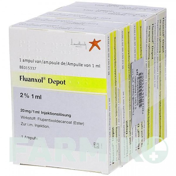 ФЛЮАНКСОЛ (FLUANXOL) 2% розчин 5x1 мл - Флупентиксол DOCPHARM