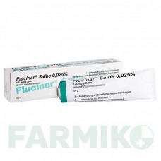 ФЛУЦИНАР (FLUCINAR) 0,025% мазь 100 г - Флуоцинолон ABANTA PHARMA