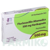 ФЛУКЛОКСАЦИЛЛИН (FLUCLOXACILLIN) 500 мг капсулы 20 шт - Флуклоксациллин ALTAMEDICS