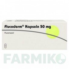 ФЛУКОДЕРМ (FLUCODERM) 50 мг капсулы 28 шт - Флуконазол DERMAPHARM