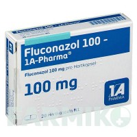 ФЛУКОНАЗОЛ (FLUCONAZOL) 100 капсули 20 шт - Флуконазол 1 A PHARMA
