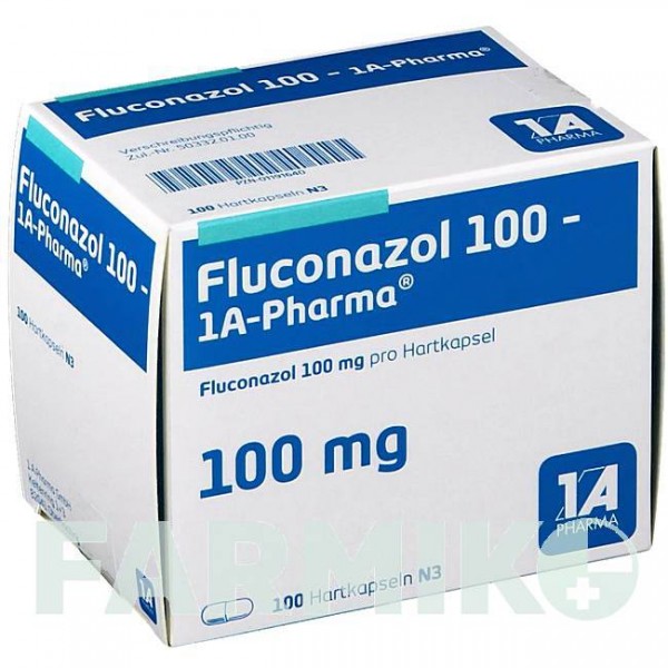 ФЛУКОНАЗОЛ (FLUCONAZOL) 100 капсули 100 шт - Флуконазол 1 A PHARMA