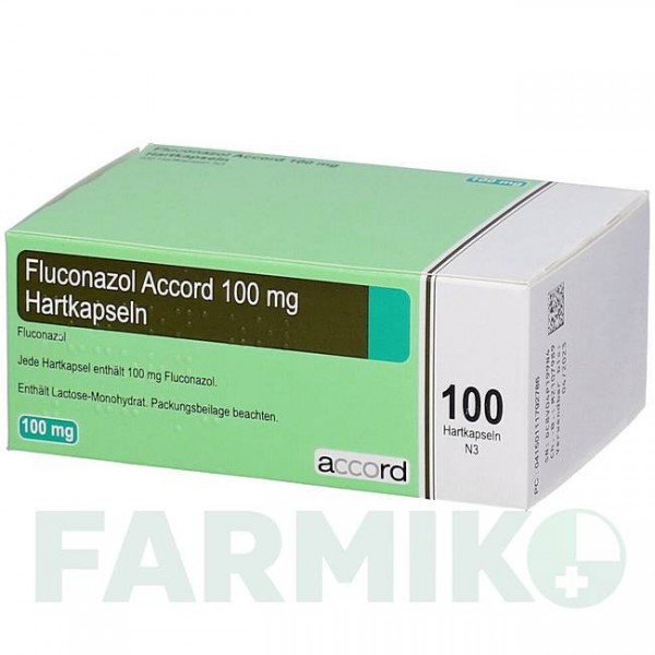 ФЛУКОНАЗОЛ (FLUCONAZOL) 100 мг капсулы 100 шт - Флуконазол ACCORD HEALTHCARE