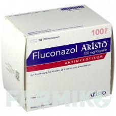 ФЛУКОНАЗОЛ (FLUCONAZOL) 100 мг капсулы 100 шт - Флуконазол ARISTO PHARMA