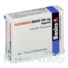 ФЛУКОНАЗОЛ (FLUCONAZOL) 100 мг капсулы 10 шт - Флуконазол BASICS