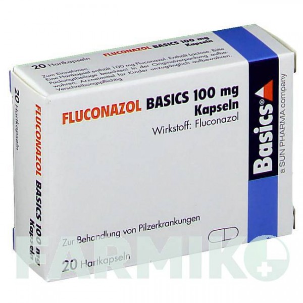 ФЛУКОНАЗОЛ (FLUCONAZOL) 100 мг капсулы 100 шт - Флуконазол BASICS