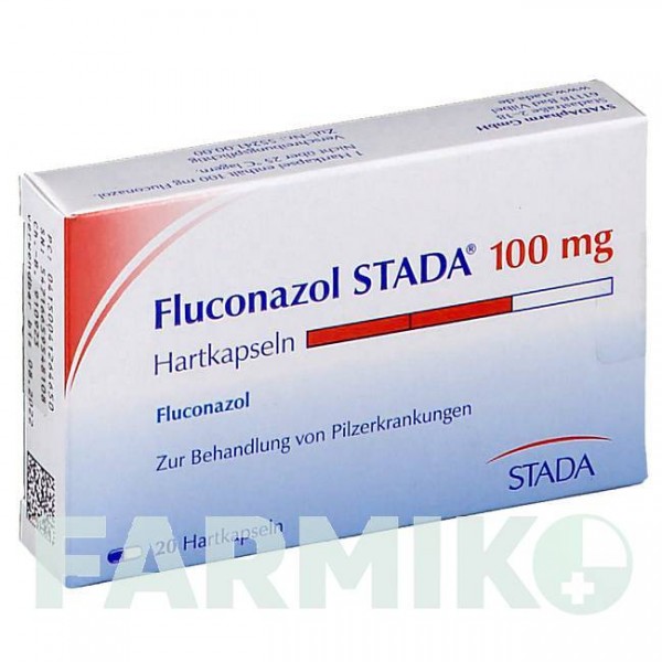 ФЛУКОНАЗОЛ (FLUCONAZOL) 100 мг капсулы 20 шт - Флуконазол STADAPHARM
