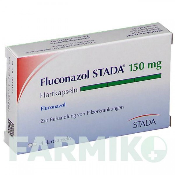 ФЛУКОНАЗОЛ (FLUCONAZOL) 150 мг капсули 4 шт - Флуконазол STADAPHARM