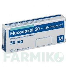 ФЛУКОНАЗОЛ (FLUCONAZOL) 50 капсули 20 шт - Флуконазол 1 A PHARMA