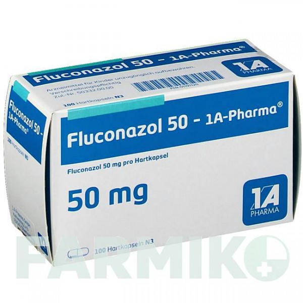 ФЛУКОНАЗОЛ (FLUCONAZOL) 50 капсули 100 шт - Флуконазол 1 A PHARMA