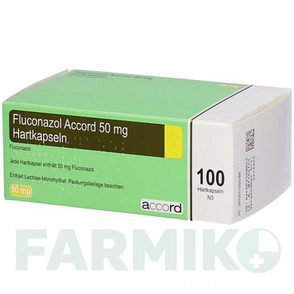 ФЛУКОНАЗОЛ (FLUCONAZOL) 50 мг капсули 100 шт - Флуконазол ACCORD HEALTHCARE
