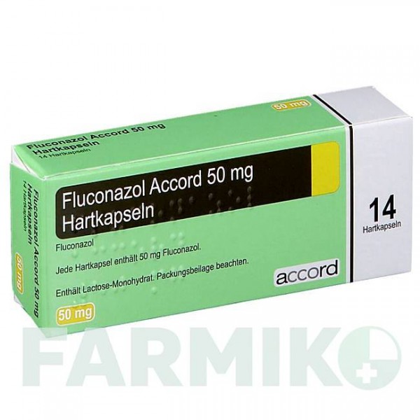 ФЛУКОНАЗОЛ (FLUCONAZOL) 50 мг капсули 14 шт - Флуконазол ACCORD HEALTHCARE