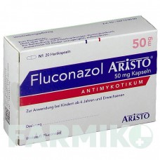 ФЛУКОНАЗОЛ (FLUCONAZOL) 50 мг капсулы 20 шт - Флуконазол ARISTO PHARMA