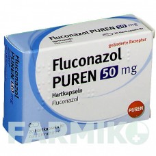 ФЛУКОНАЗОЛ (FLUCONAZOL) 50 мг капсули 20 шт - Флуконазол PUREN PHARMA