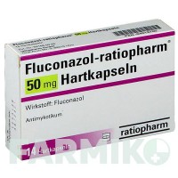 ФЛУКОНАЗОЛ (FLUCONAZOL) 50 мг капсулы 14 шт - Флуконазол RATIOPHARM
